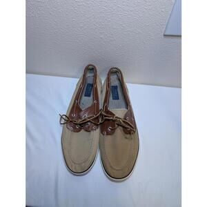 Polo Ralph Lauren Casual Boat Shoes Men's Size 13D *slight stain left shoe